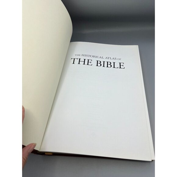 The Historical Atlas Of The Bible By Ian Barnes  Chartwell Books 2009 Gold Leaf - Picture 8 of 14